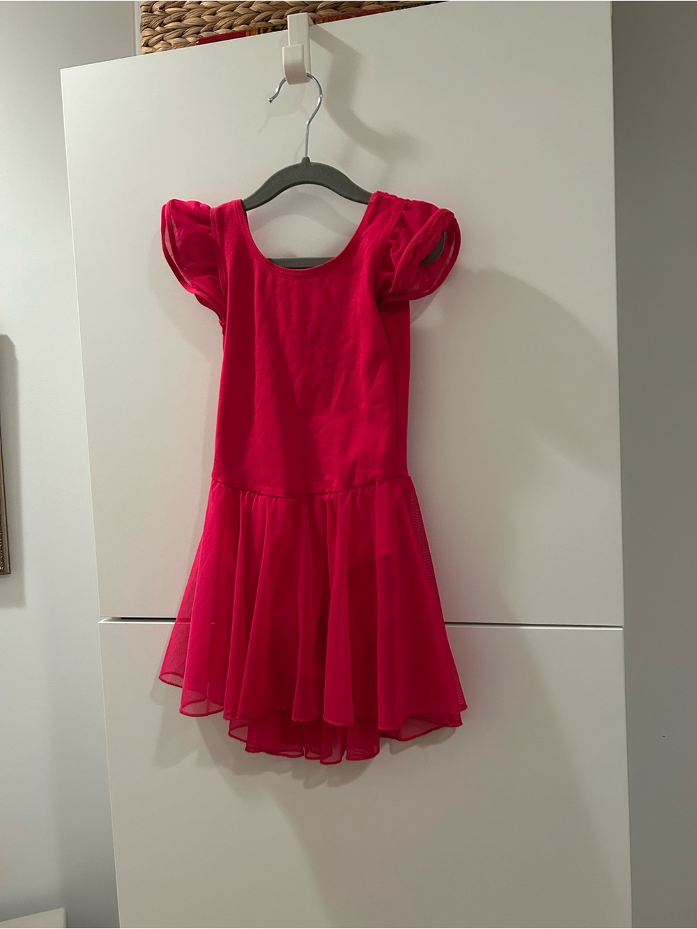 Magenta Girls' Practice Dance Dress / Tutu - Size Child S